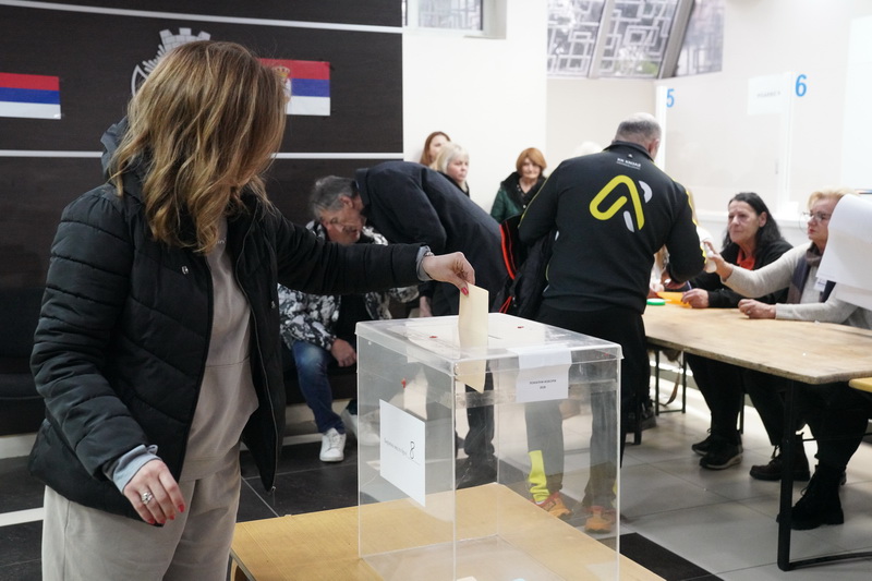 Otvaranje BiraÈkog Mesta Na Teritoriji Optine AranÐelovac
