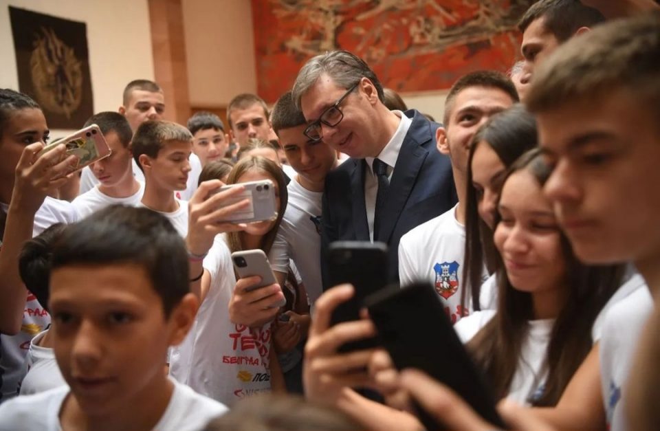Predsednik Srbije primio mlade sportiste