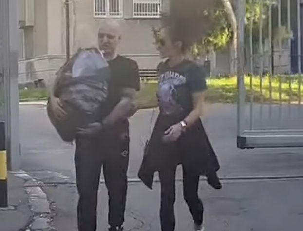 Zoran Marjanović sa devojkom