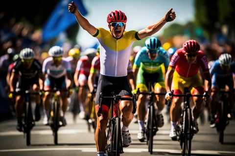 Bicilklizam sport trka biciklistička trka ilustracija